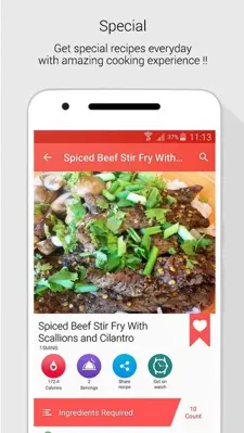 Beef Recipes android App screenshot 17